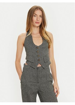 ViCOLO Kamizelka TS0510 Szary Regular Fit ze sklepu MODIVO w kategorii Kamizelki damskie - zdjęcie 182614512