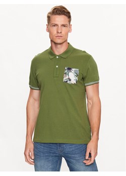 Blend Polo 20715469 Zielony Regular Fit ze sklepu MODIVO w kategorii T-shirty męskie - zdjęcie 182614580
