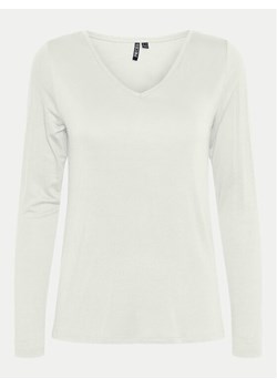 Pieces T-Shirt Billo 17151127 Biały Regular Fit ze sklepu MODIVO w kategorii Bluzki damskie - zdjęcie 182614612