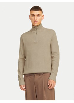 Jack&Jones Sweter Perfect 12257773 Beżowy Regular Fit - id: 0000304514159 - marki Jack & Jones - 182614780 Jack&Jones Sweter Perfect 12257773 Beżowy Regular Fit ze sklepu MODIVO w kategorii Swetry męskie - zdjęcie 182614780