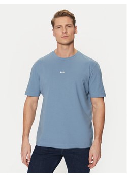 BOSS T-Shirt Tchup 50473278 Błękitny Regular Fit ze sklepu MODIVO w kategorii T-shirty męskie - zdjęcie 182614881