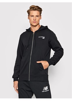 New Balance Bluza MJ03907 Czarny Athletic Fit ze sklepu MODIVO w kategorii Bluzy męskie - zdjęcie 182615183