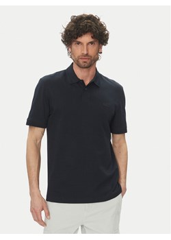 BOSS Polo Pe_Interlock 50520109 Granatowy Regular Fit ze sklepu MODIVO w kategorii T-shirty męskie - zdjęcie 182615250