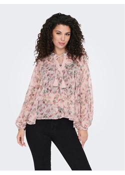 ONLY Bluzka Aida 15283695 Różowy Loose Fit ze sklepu MODIVO w kategorii Bluzki damskie - zdjęcie 182615301