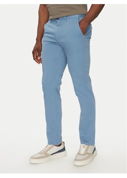 BOSS Chinosy Chino_Slim 50510933 Niebieski Slim Fit ze sklepu MODIVO w kategorii Spodnie męskie - zdjęcie 182615370
