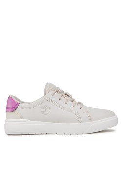 Timberland Sneakersy Seneca Bay Leather Oxford TB0A2CVVF48 Beżowy ze sklepu MODIVO w kategorii Trampki damskie - zdjęcie 182615464