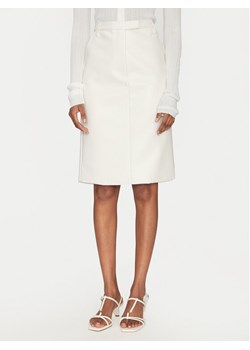 BARDOT Spódnica z imitacji skóry 59679SB1 Biały Regular Fit ze sklepu MODIVO w kategorii Spódnice - zdjęcie 182615471