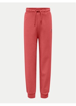Kids ONLY Spodnie dresowe 15343002 Różowy Regular Fit ze sklepu MODIVO w kategorii Spodnie dziewczęce - zdjęcie 182615483