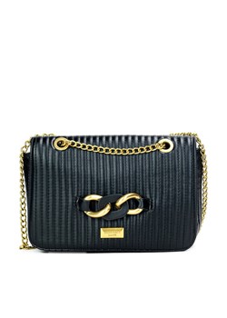 Monnari Torebka TORIMP0-24Z-BAG4140-K020D000 Czarny ze sklepu MODIVO w kategorii Listonoszki - zdjęcie 182615764