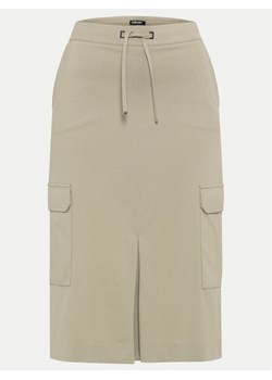 Olsen Spódnica midi 16001362 Khaki Regular Fit ze sklepu MODIVO w kategorii Spódnice - zdjęcie 182615790
