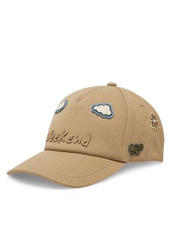Weekend Max Mara Czapka z daszkiem Urbania 2515571054 Beżowy ze sklepu MODIVO w kategorii Czapki z daszkiem damskie - zdjęcie 182615881