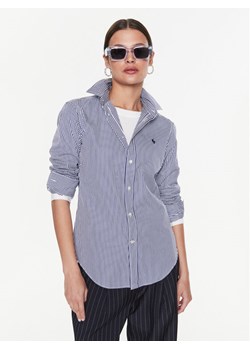 Polo Ralph Lauren Koszula 211891379001 Granatowy Regular Fit ze sklepu MODIVO w kategorii Koszule damskie - zdjęcie 182615882