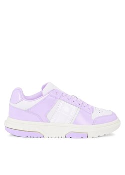 Tommy Jeans Sneakersy The Brooklyn Patent EN0EN02528 Fioletowy ze sklepu MODIVO w kategorii Buty sportowe damskie - zdjęcie 182615914