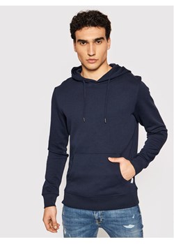 Jack&Jones Bluza Basic 12182537 Granatowy Regular Fit ze sklepu MODIVO w kategorii Bluzy męskie - zdjęcie 182615921