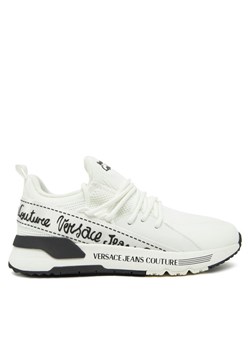 Versace Jeans Couture Sneakersy 78VA3SA8 Biały ze sklepu MODIVO w kategorii Buty sportowe damskie - zdjęcie 182615930