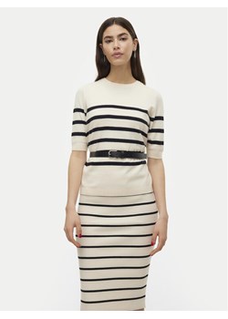 Vero Moda Sweter Saba 10306829 Beżowy Regular Fit ze sklepu MODIVO w kategorii Swetry damskie - zdjęcie 182616041