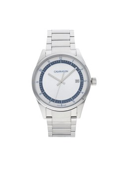 Calvin Klein Zegarek Gent Completion Sapphire KAM21146 Srebrny ze sklepu MODIVO w kategorii Zegarki - zdjęcie 182616111