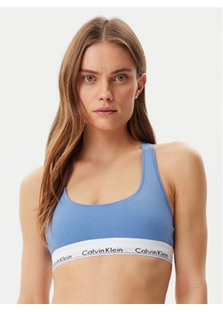 Calvin Klein Underwear Biustonosz top 0000F3785E Niebieski ze sklepu MODIVO w kategorii Biustonosze - zdjęcie 182616122