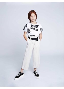 DKNY T-Shirt D35S84 S Czarny Regular Fit ze sklepu MODIVO w kategorii Bluzki dziewczęce - zdjęcie 182616264