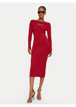 Juicy Couture Sukienka codzienna Dizzie JCWED24309 Czerwony Slim Fit ze sklepu MODIVO w kategorii Sukienki - zdjęcie 182616280