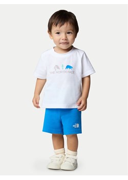 The North Face Komplet t-shirt i spodenki NF0A8BA3 Niebieski Regular Fit ze sklepu MODIVO w kategorii Komplety niemowlęce - zdjęcie 182616282