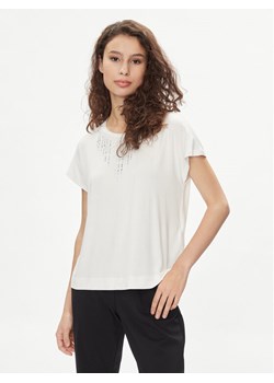 Liu Jo T-Shirt TA4194 JS360 Écru Regular Fit ze sklepu MODIVO w kategorii Bluzki damskie - zdjęcie 182616340