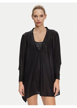 Balmain Pareo BKA282160 Czarny Regular Fit ze sklepu MODIVO w kategorii Odzież plażowa - zdjęcie 182616541