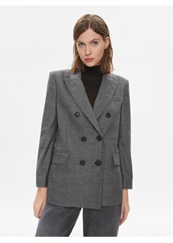 Pinko Marynarka Gen 102303 A07P Szary Regular Fit ze sklepu MODIVO w kategorii Marynarki damskie - zdjęcie 182616551