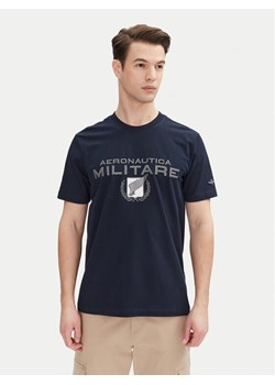 Aeronautica Militare T-Shirt 251TS2379J674 Granatowy Regular Fit ze sklepu MODIVO w kategorii T-shirty męskie - zdjęcie 182616561