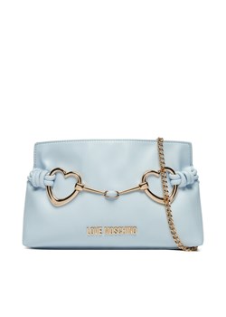 LOVE MOSCHINO Torebka JC4034PP1MLB0712 Błękitny ze sklepu MODIVO w kategorii Kopertówki - zdjęcie 182616571