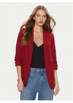 Pieces Marynarka Bosella 17090996 Czerwony Regular Fit ze sklepu MODIVO w kategorii Marynarki damskie - zdjęcie 182616614