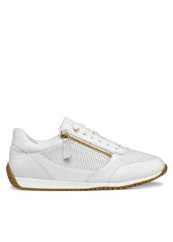 Geox Sneakersy D Calithe D36N0A 05485 C1000 Biały ze sklepu MODIVO w kategorii Buty sportowe damskie - zdjęcie 182616661