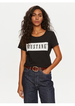 Mustang T-Shirt Alma 1013932 Czarny Regular Fit ze sklepu MODIVO w kategorii Bluzki damskie - zdjęcie 182616700