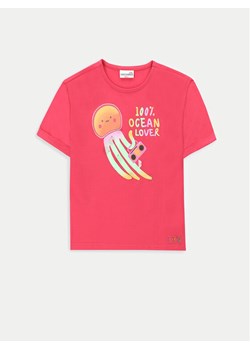 Coccodrillo T-Shirt WC4143202OWK Różowy Regular Fit ze sklepu MODIVO w kategorii Bluzki dziewczęce - zdjęcie 182616781