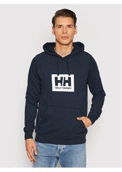 Helly Hansen Bluza Hh Box 53289 Granatowy Regular Fit ze sklepu MODIVO w kategorii Bluzy męskie - zdjęcie 182616950
