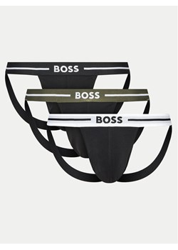 Boss Komplet 3 par slipów Jock Strap 50517823 Czarny - id: 0000304243417 - marki BOSS HUGO BOSS - 182617001 Boss Komplet 3 par slipów Jock Strap 50517823 Czarny ze sklepu MODIVO w kategorii Majtki męskie - zdjęcie 182617001