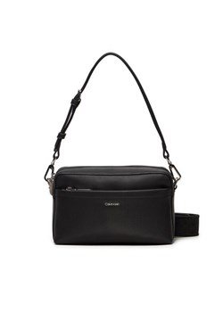 Calvin Klein Torebka C Must Convertible K60K612901 Czarny ze sklepu MODIVO w kategorii Listonoszki - zdjęcie 182617011