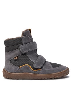 Froddo Kozaki Barefoot Tex Winter G3160233-3 S Szary ze sklepu MODIVO w kategorii Buty zimowe dziecięce - zdjęcie 182617092