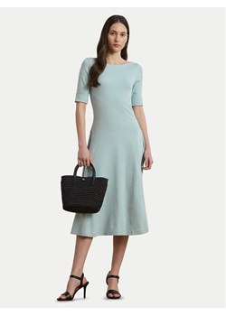 LAUREN RALPH LAUREN Sukienka codzienna 250863913015 Błękitny Regular Fit ze sklepu MODIVO w kategorii Sukienki - zdjęcie 182617144