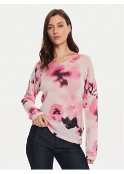 Tatuum Sweter Solo T2416.090B Różowy Regular Fit ze sklepu MODIVO w kategorii Swetry damskie - zdjęcie 182617183