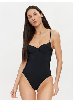 Calvin Klein Swimwear Strój kąpielowy KW0KW02386 Czarny ze sklepu MODIVO w kategorii Stroje kąpielowe - zdjęcie 182617190