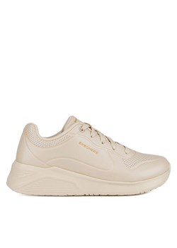 Skechers Sneakersy UNO LIGHT 8750063 NAT Beżowy ze sklepu MODIVO w kategorii Buty sportowe damskie - zdjęcie 182617262