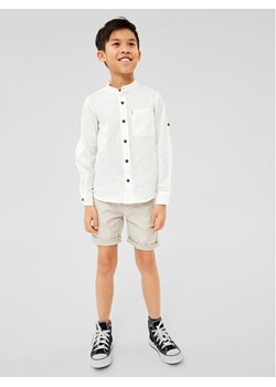NAME IT Koszula Fish 13200246 Biały Regular Fit ze sklepu MODIVO w kategorii Koszule chłopięce - zdjęcie 182617290