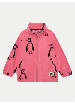 Mini Rodini Polar Penguin 1100009128 Różowy Regular Fit ze sklepu MODIVO w kategorii Bluzy dziewczęce - zdjęcie 182617314