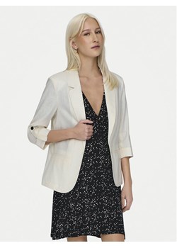 ONLY Marynarka Caro 15312199 Biały Loose Fit ze sklepu MODIVO w kategorii Marynarki damskie - zdjęcie 182617640