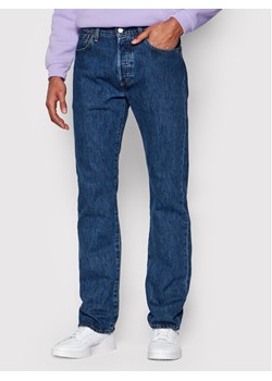 Levi's® Jeansy 501® 00501-0114 Granatowy Original Fit ze sklepu MODIVO w kategorii Jeansy męskie - zdjęcie 182617783