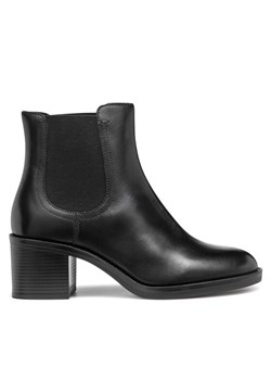 Geox Botki D Serilda 60 D46XXB 00043 C9999 Czarny ze sklepu MODIVO w kategorii Botki - zdjęcie 182617843