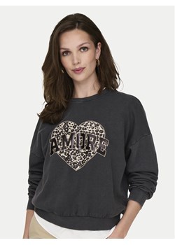 ONLY Bluza Lauren 15339833 Szary Regular Fit ze sklepu MODIVO w kategorii Bluzy damskie - zdjęcie 182617860