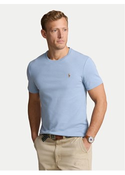 Polo Ralph Lauren T-Shirt 710740727080 Błękitny Slim Fit ze sklepu MODIVO w kategorii T-shirty męskie - zdjęcie 182617891