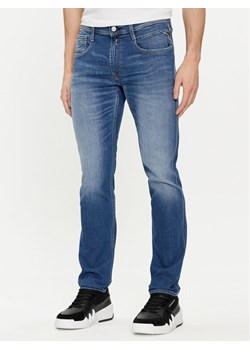 Replay Jeansy Anbass M914Y.000.573 Niebieski Slim Fit ze sklepu MODIVO w kategorii Jeansy męskie - zdjęcie 182617913